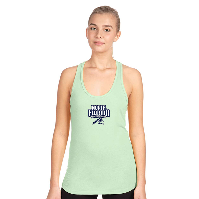 Women's  UNF Ospreys  Next Level Ideal Racerback Tank